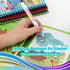 8 Pack Reusable Water Coloring Books for Toddlers, Mess-Free Paint with Water Books, Portable Educational Doodle Toy