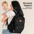 Backpack Backpack KeaBabies Baby Diaper Bag - Large Baby Bag for Boys, Girls, Waterproof Multi Function Travel Diaper