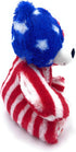 USA Bear American National Flag Stuffed Toy - 8 Inch Plush Animal Bear, Souvenir Gifts for Kids