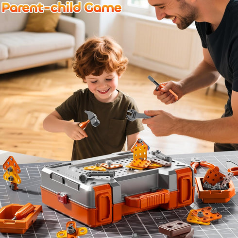Sets 3 4 5 6 7 8, 2 1 3-5, Toolbox, Set 3-8 Kids Tools Toy for Aged in Workbench Toys for Toddlers Pretend Play