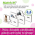 The Learning Journey Match It! First Words - 30 Piece Self-Correcting Puzzle for Kids Ages 3 and Up