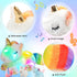 Hopearl LED Musical Unicorn Playset, Singing Plush Toy with 3 Baby Unicorns, Adjustable Volume, Gifts for Kids