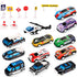 JODUDLR 3-4 Set 12 3-7 Toddler Toys for Year Old Boys,Large Transport Cars Carrier Truck Toys with Die cast Vehicles