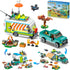 HOGOKIDS City Camper Van Building Set with LED Light - 3-IN-1 Holiday