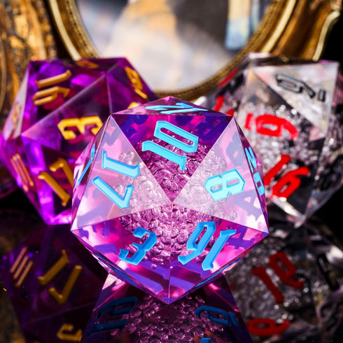 55mm 20 D20 D20 Sided DND Dice, Giant D&D Polyhedral Dice Large with Die Gift Box for Dungeons and Dragons, RPG Table