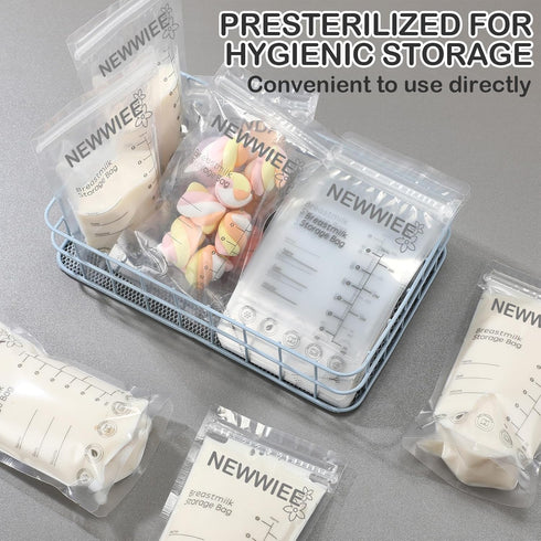 600 Count 7oz Breastmilk Storage Bags Breast Milk Bags for Breastfeeding Self Standing Breastmilk Storing No Leak