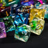 10 Pack D8 Set 8 of Polyhedral Dice - Random Color Sided Dice for D&D, DND, RPG, Table Games
