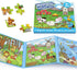 Magnetic Puzzles for Toddlers 3-5, 36 Pieces Airplane Car Road Trip Activities, Learning Educational Games