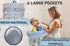 Elbow Set Elbows NEW Luxury Bath Kneeling Pad and Rest - THICK SOFT Bath Kneeler Pad and Bath Toys Organizer
