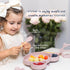 LE PETIT LEO Set Silicone Baby Feeding - Complete Baby Led Weaning Supplies with Non-Toxic Silicone Bibs, Suction