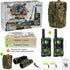 Walkie Talkies for Kids, 2 Way Radio, 22 Channel, 3 Miles Range, Outdoor Adventure Gifts for Ages 5+ (Green)
