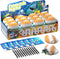 EARTH'SCODE Ocean Animals Dig Kit, Seashell Excavation Dig Bricks, Science Educational Gift
