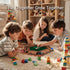 1-6 16 Shut The Box Game Wooden Board Game for Players with Dice, Dice Game for Adults & Kids at Home, Classroom