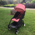 ZHENZQ Baby Stroller Canopy Cover Seat Liner Carriage Seat Cushion Pushchair Cover Replaceable Stroller Accessories