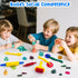 6 Set Clay and Dough Tools Pieces Basic Dough Tool for Kids, Variety of Rolling Pins, Rollers, Cutters
