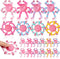 24PCS Pink Transformable Fidget Spinners,Sensory Bulk Robot Fidget Stress Relief Toys for