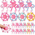 24PCS Pink Transformable Fidget Spinners,Sensory Bulk Robot Fidget Stress Relief Toys for