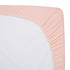 American Baby Company 100% Natural Cotton Fitted Pack and Play Sheet - 39" x 27", Blush for Boys & Girls
