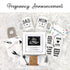 2026- Pregnancy Gifts for New Parents Est New Mom Gifts Basket for Pregnancy Announcement, Baby Shower - Mom & Dad