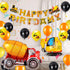 SOIAODRAH 5 Construction Birthday Party Supplies Years Old,Construction Balloons Construction Party Balloon Garland Kit