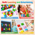 KAGRAD 30 3+ Magnetic Blocks, PCS Brightly Colored Magnetic Building Tubes, Preschool Classroom Must Haves Magnetic