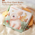 hahaland Baby Books 0-6 Months,Tummy Time Sensory Baby Toys 6 to 12 Months Touch Feel Book Textured Animals Mirror & Crinkle Paper Christmas Stocking Stuffers for Boys Girl 0 3 6 9 12 Months