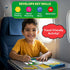 160+ 12 50 3, 4, 5, 6 Skillmatics Color & Learn Activity Book Learn Animals, Retractable Mess-Free Crayons & Pages