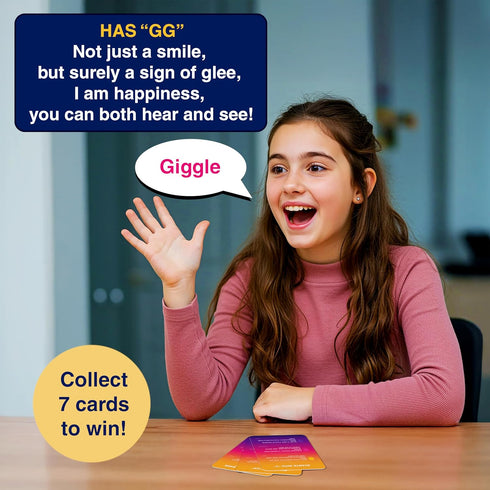 10, 11, 12 3-8 Gouda Games Dare to Ding - Game of Riddles & Reflexes, Fast-paced Card Game, Test Your Wits