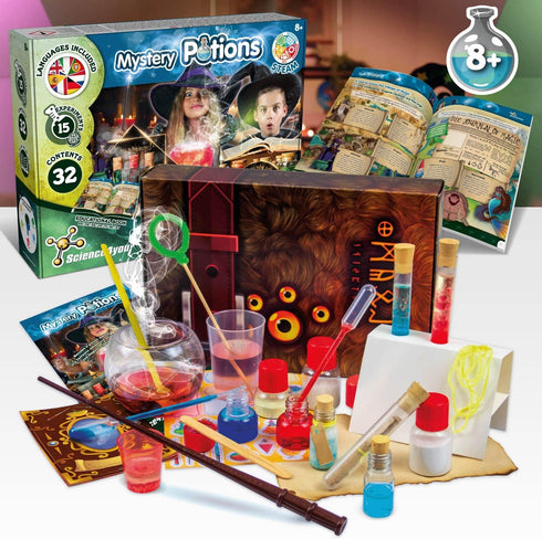Science4you 7 8 9 10 11 12+ Set, Magic Potions - Potion Making Kit for Children, Create & Mix your own Magic Potions