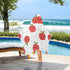 Takiito Cute Apples Hooded Baby Towel for Newborn Infant, Soft & Absorbent Bath Towel Essentials, Machine Washable
