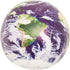 Inflatable Earth Globe from Satellite Images, Earthball, Glow in the Dark Cities