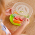 1-3, 11 Set Play Kitchen Accessories for Toddlers Piece Play Food with Plastic Fruits, Fork & Plate, for Kids Kitchen