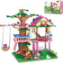 CSNRHG Dream Tree House Friends Building Set Friends Construction Educational Toy 504 Pieces