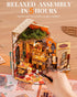 Rolife DIY Miniature House Kit for Adults, Mini Wooden Dollhouse Kit, Tiny House Diorama Building Kits-Birthday