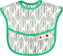 Accmor 4-Pack Mess-Proof Waterproof Baby Bibs - for Easy Eating
