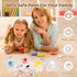 Omrhvi 6 Family Handprint Kit, Hand Prints Keepsake Frame, DIY Craft Gift for New Parents & Mom & Baby, Grandparents