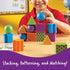 Learning Resources Mental Blox Game, 20 Blocks, 40 Activity Cards, Ages 5+, Homeschool, Multicolor