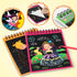 24 Pack 4-8-12, Mocoosy Scratch Art Party Favors for Kids Ages Birthday Goodie Bag Stuffers, Rainbow Scratch Notebook