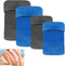 4 Pack Coral Fleece Sand Remover for Beach, Summer Sand Cleaner Mitt for Outdoor Vacation Essentials