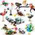 20 Packs Sets Sawaruita Mini Animal Building Blocks Party Favors for Kids- Birds Building Blocks for Classroom