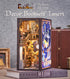 CUTEBEE Book Nook Kit - DIY Miniature House Kit for Adults and Teens, Dollhouse Booknook Tiny House Model Build