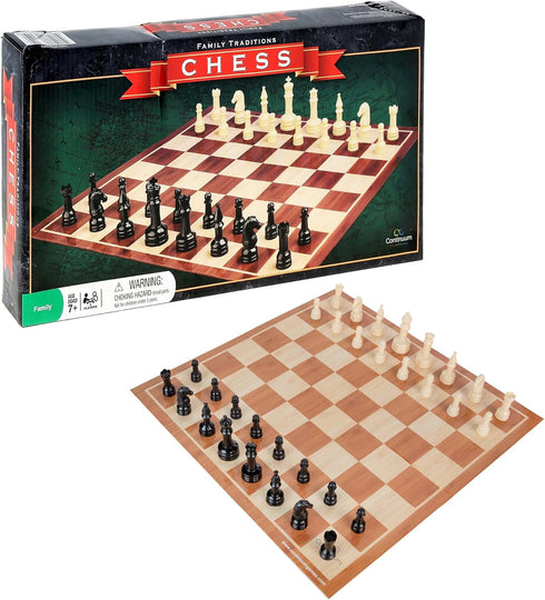 Continuum Games Family Traditions Chess Board Game