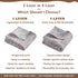2-Layer, 30x40 NTBAY Muslin Baby Swaddle Blanket, Lightweight Receiving Blanket for Newborns and Infants, Crib Stroller