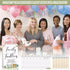 Fumete 61 Pieces Baby Shower Games, Family Traditions Sign and Cards with Pencils for Baby Shower Party Decor