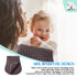 6 Pack 20''x 9'' Frienda Muslin Burp Cloths Cotton Large Extra Absorbent and Soft Baby Burping Cloth for Baby Boy Girl