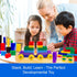 (300 3+ Dimple Building Blocks for Toddler Pcs) Stacking Toys & Puzzle Games for Learning and STEM Fun Montessori Toys