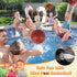 6" Mini Basketballs, 2 Pack Small Basketballs for Kids, PVC Mini Toy Basketball for Indoor and Outdoor Play