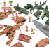 Liberty Imports Military Air Force Navy Deluxe Action Figures Playset with 73 pcs Army Men Soldiers