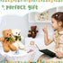 HyDren 15 Pieces Plush Stuffed Bears - 10 Inch Cute Soft Bear Toy with Bow Tie for Gifts