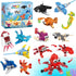 ZIYOSTAR 12 Packs 36 Kinds of Marine Animals Building Blocks Toy, DIY